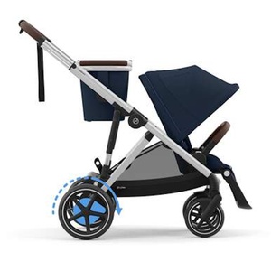Carrito e-GAZELLE S Cybex silver-Ocean blue