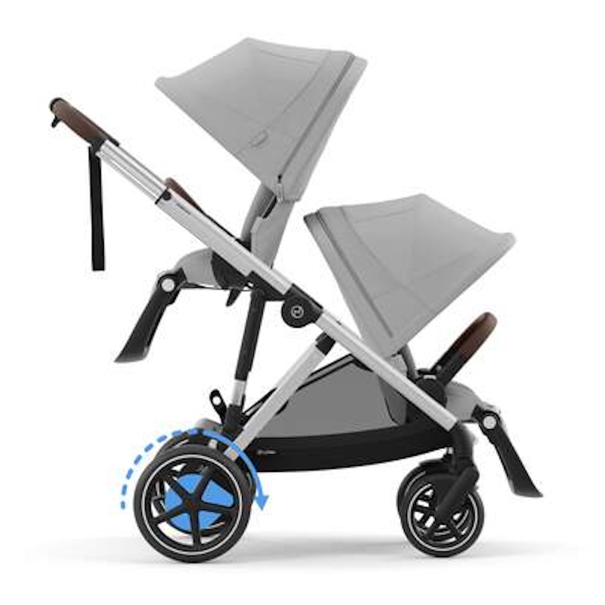 Carrito e-GAZELLE S Cybex silver-Stone grey