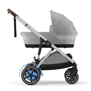 Carrito e-GAZELLE S Cybex silver-Stone grey
