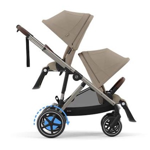 Carrito e-GAZELLE S Cybex taupe-Almond beige