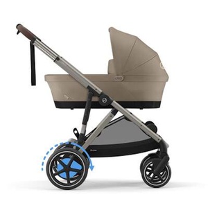 Carrito e-GAZELLE S Cybex taupe-Almond beige