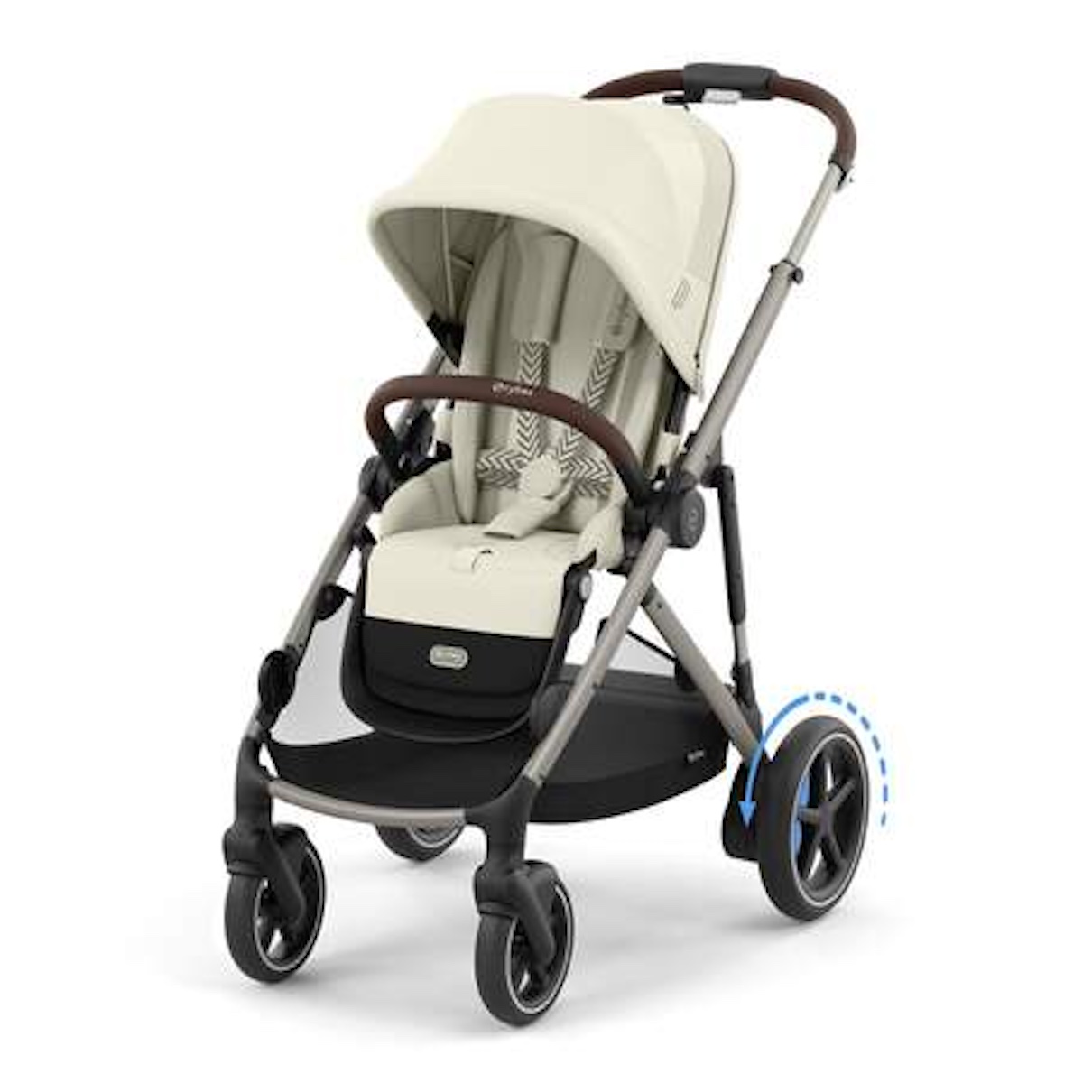 Carrito e-GAZELLE S Cybex taupe-Seashell beige