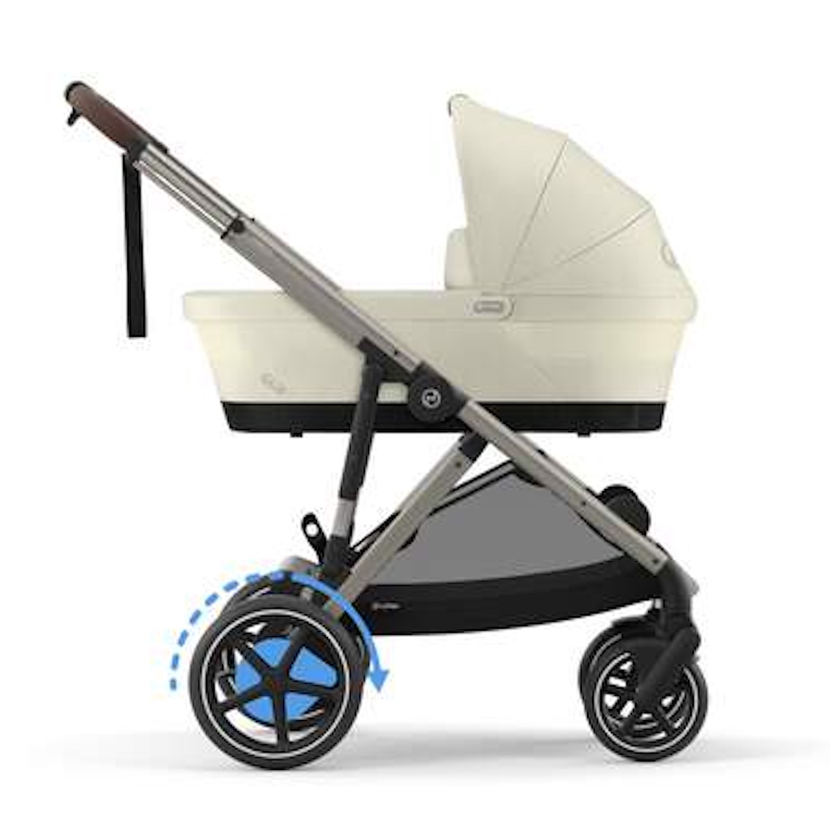 Carrito e-GAZELLE S Cybex taupe-Seashell beige