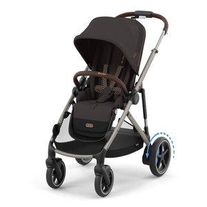 Carrito eGAZELLE S Cybex taupe-chocolate brown