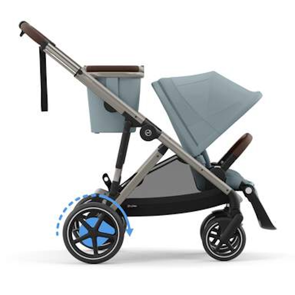 Carrito eGAZELLE S Cybex taupe-Stormy blue