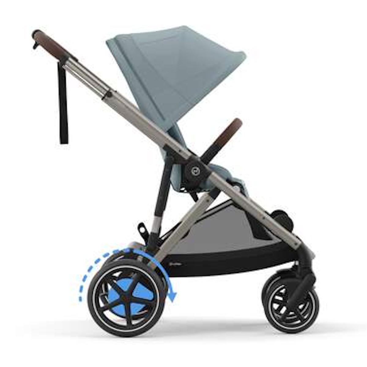 Carrito eGAZELLE S Cybex taupe-Stormy blue