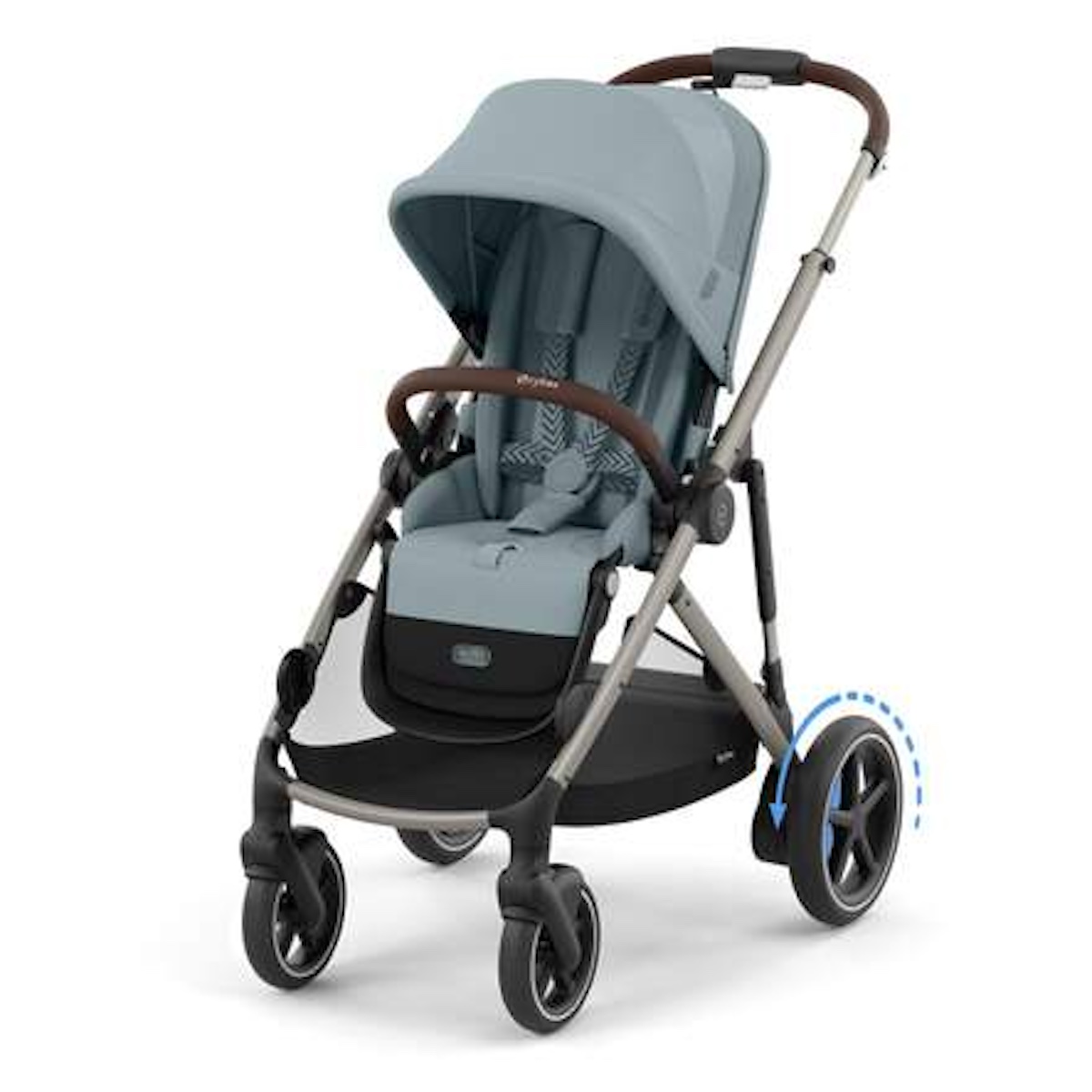 Carrito eGAZELLE S Cybex taupe-Stormy blue
