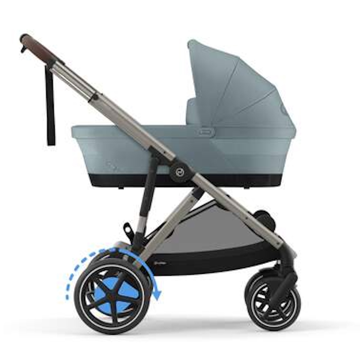 Carrito eGAZELLE S Cybex taupe-Stormy blue