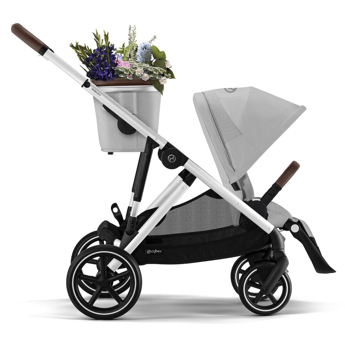 Carrito GAZELLE S Cybex silver-Lava-grey