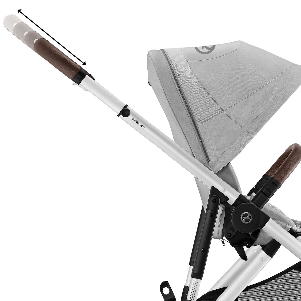 Carrito GAZELLE S Cybex silver-Lava-grey