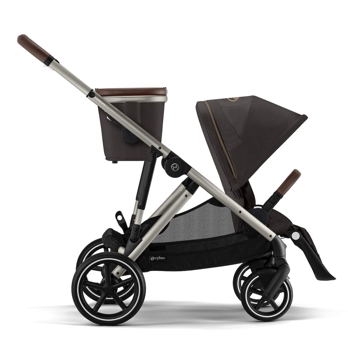 Carrito GAZELLE S Cybex taupe-chocolate brown