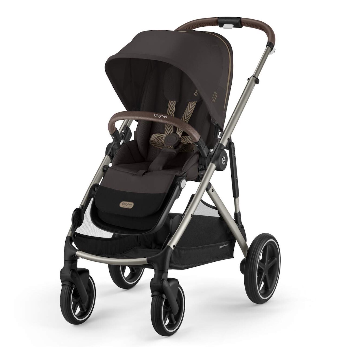 Carrito GAZELLE S Cybex taupe-chocolate brown