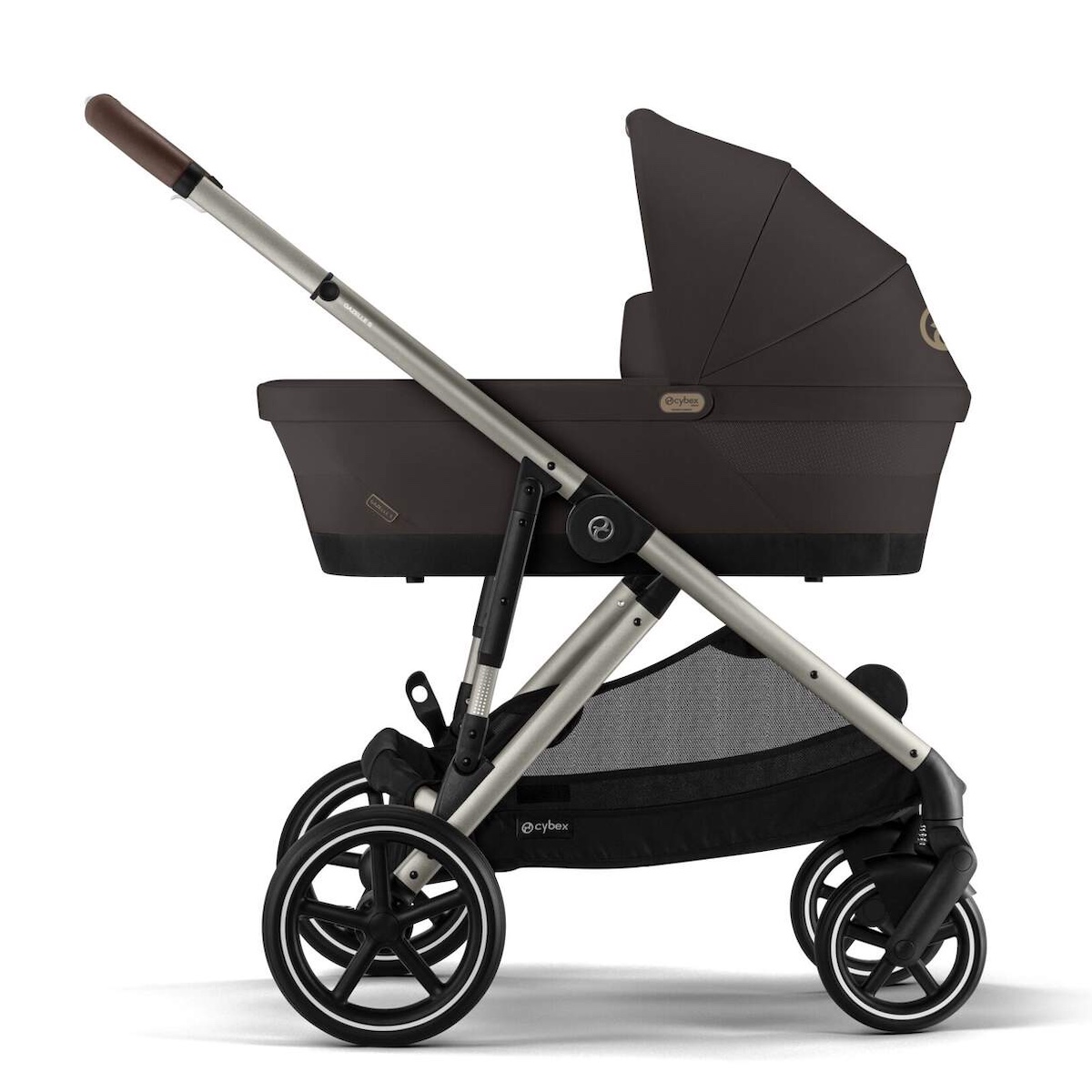 Carrito GAZELLE S Cybex taupe-chocolate brown