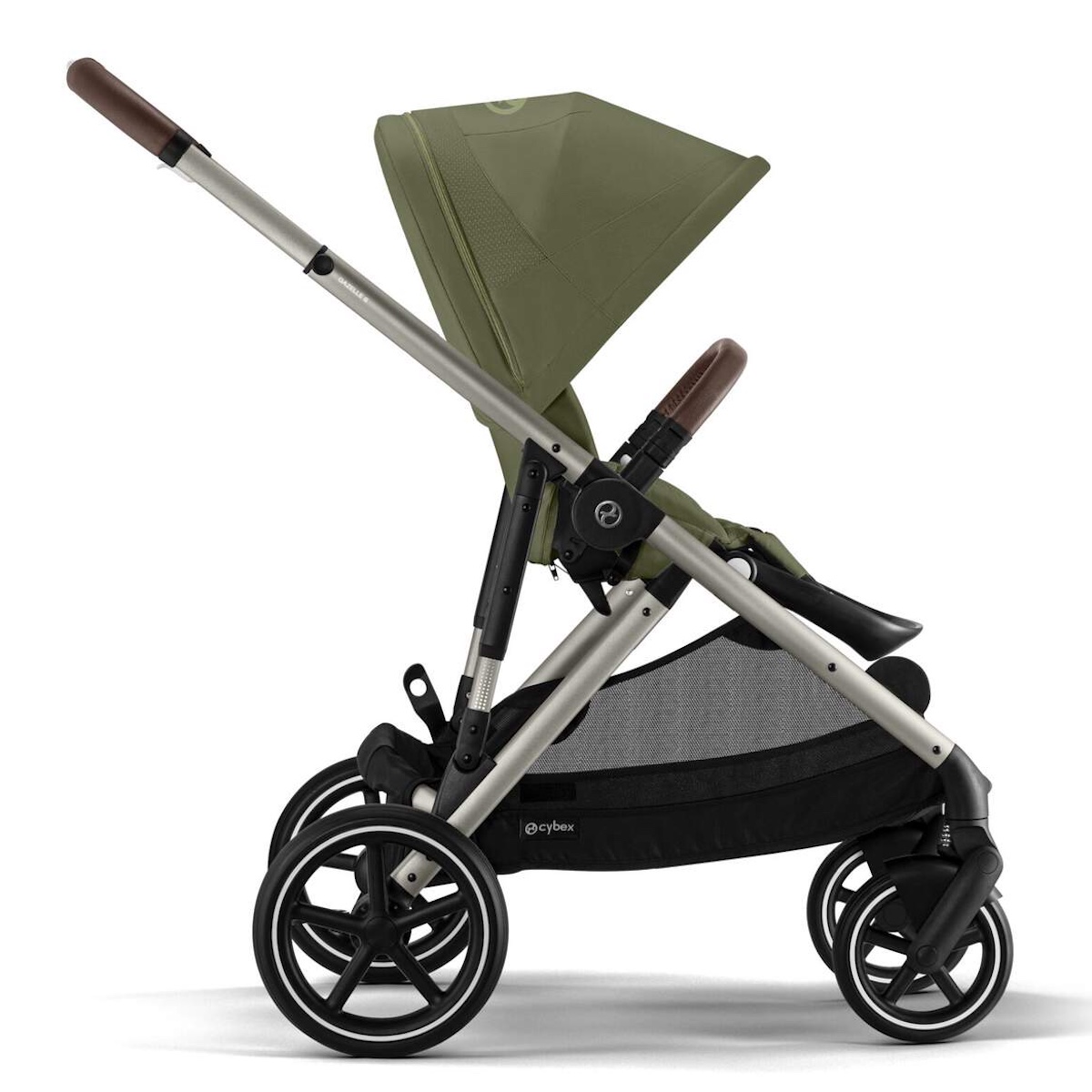 Carrito GAZELLE S Cybex taupe-moss green