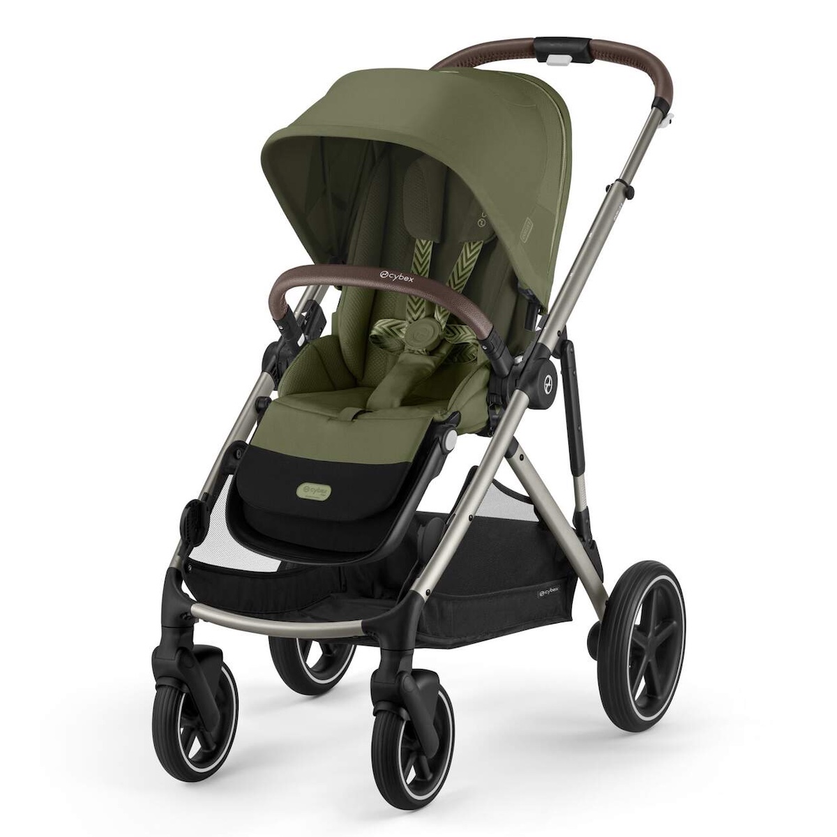 Carrito GAZELLE S Cybex taupe-moss green