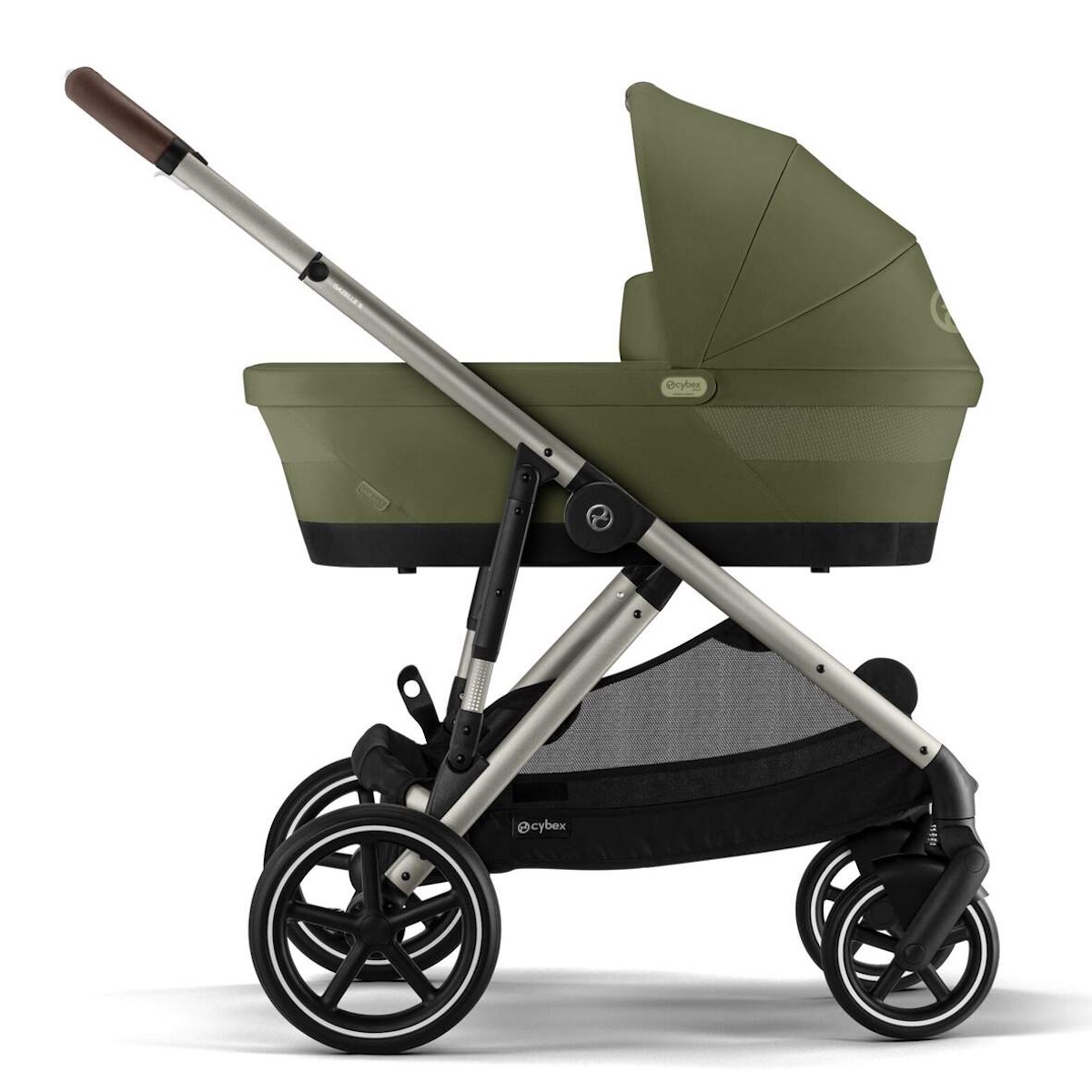 Carrito GAZELLE S Cybex taupe-moss green