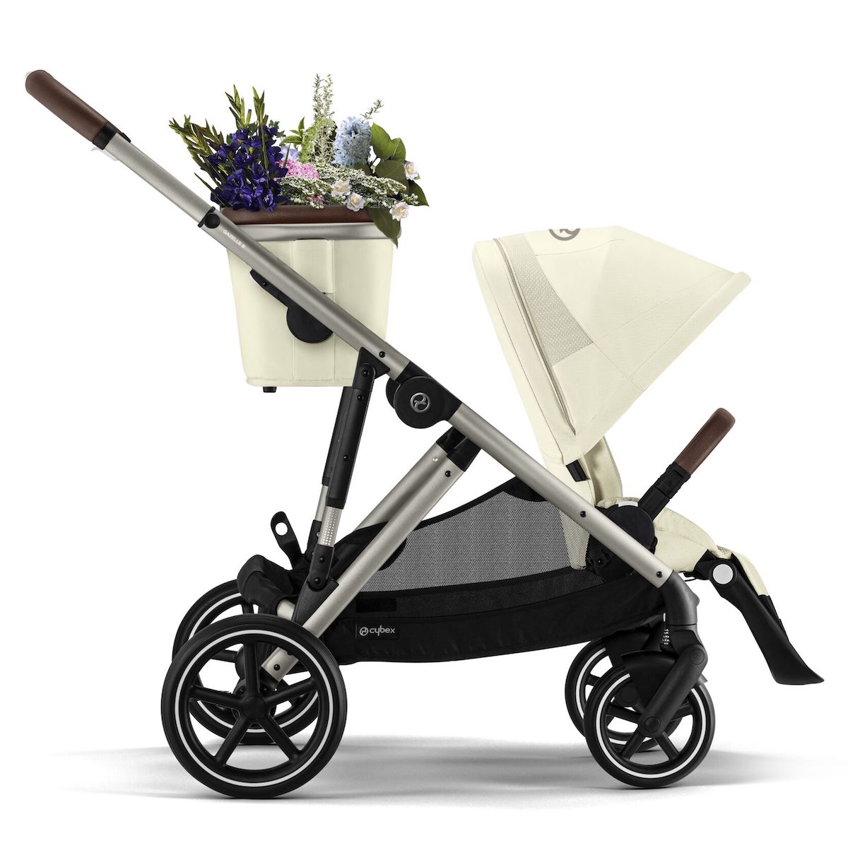 Carrito GAZELLE S Cybex taupe-Seashell beige