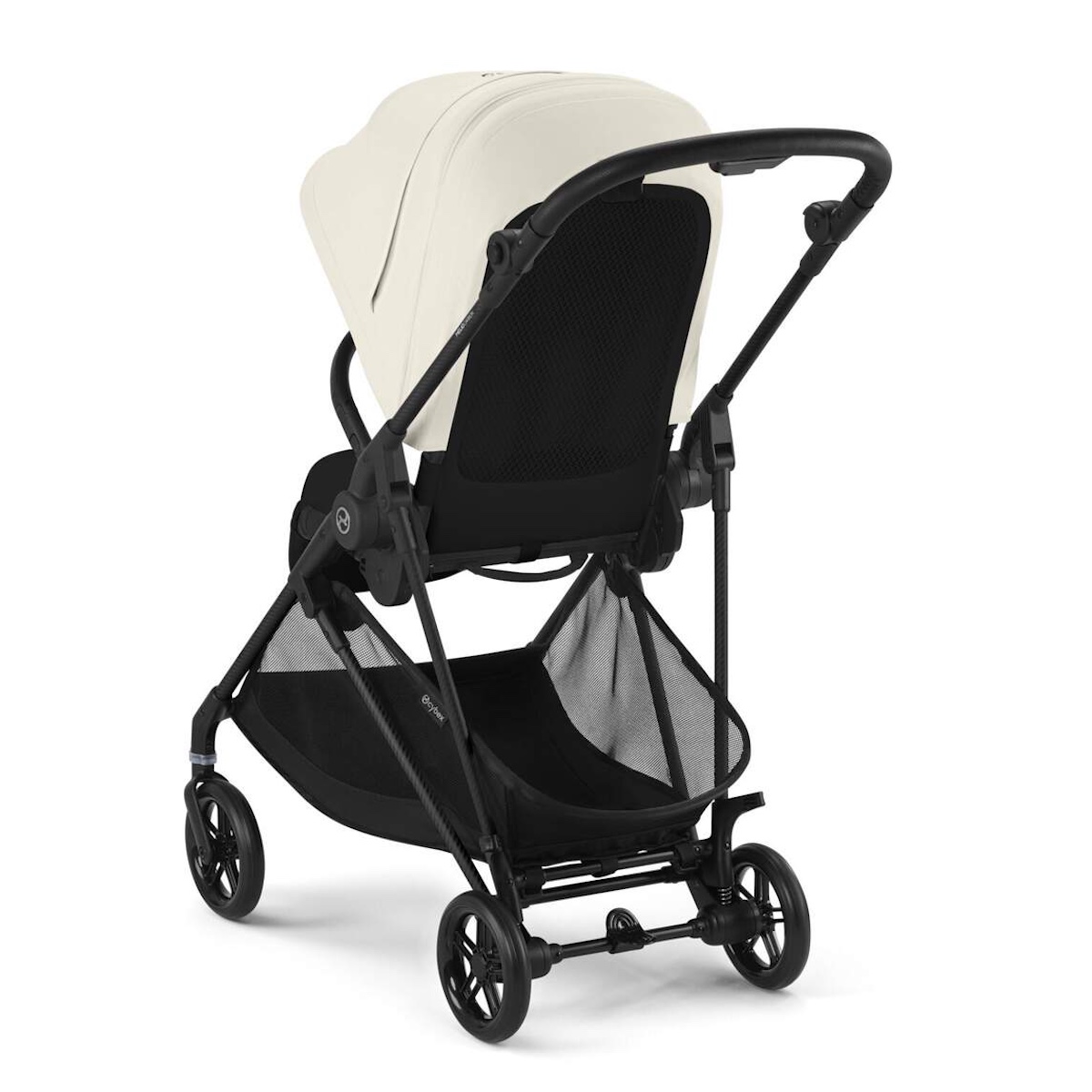 Carrito MELIO Carbon Cybex canvas white