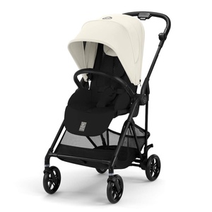 Carrito MELIO Carbon Cybex canvas white