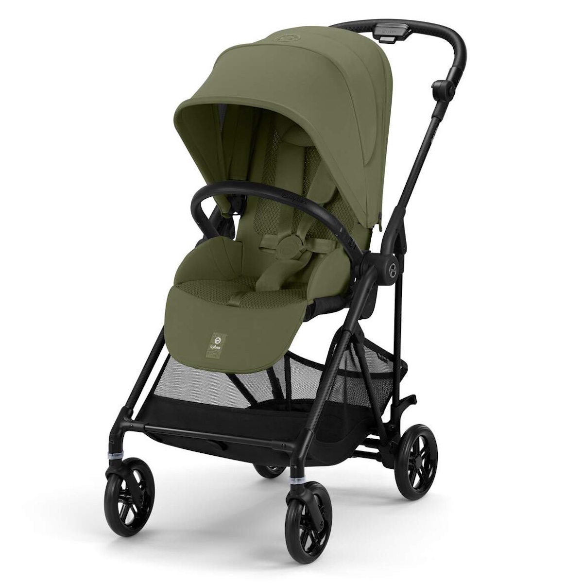 Carrito MELIO Carbon Cybex moss green