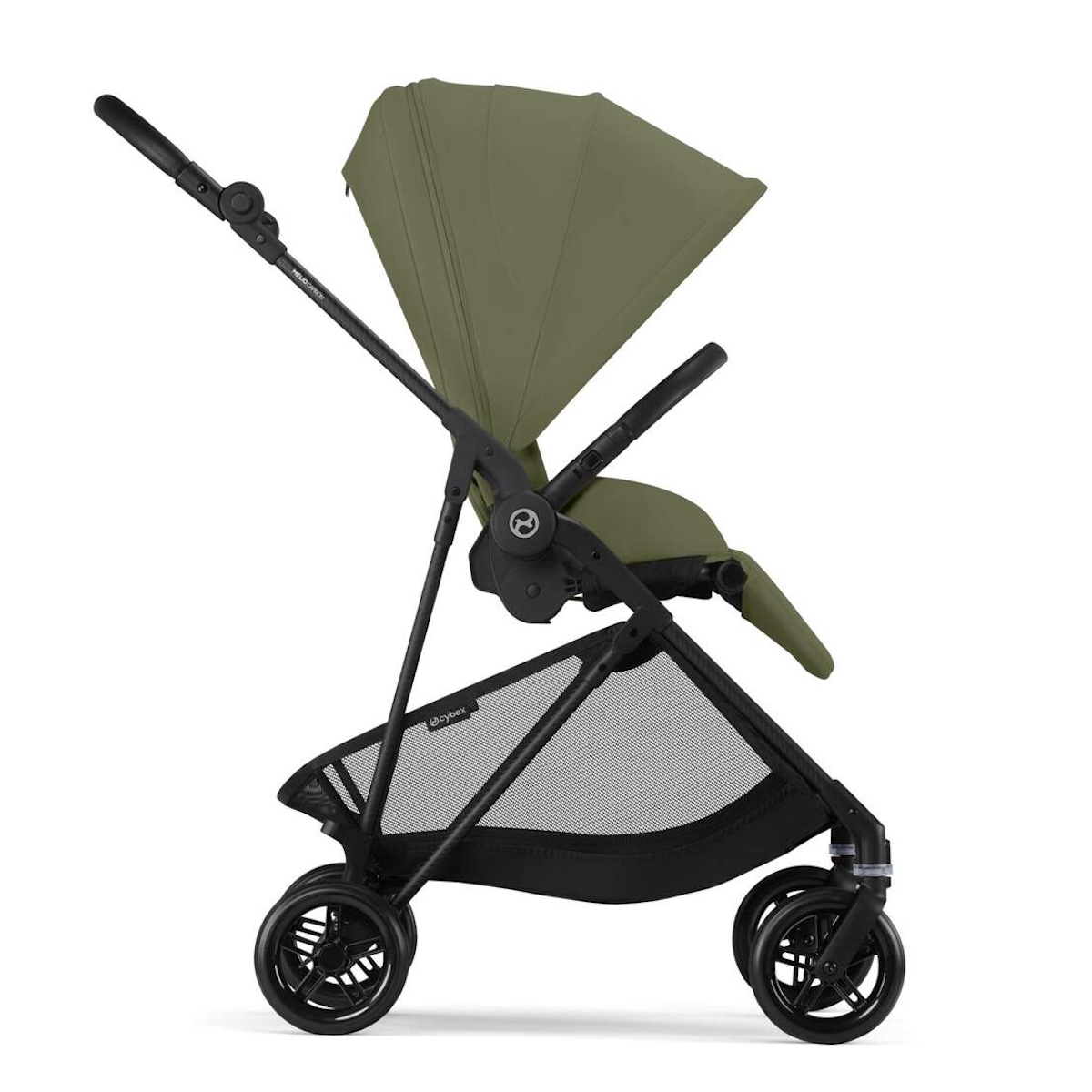 Carrito MELIO Carbon Cybex moss green