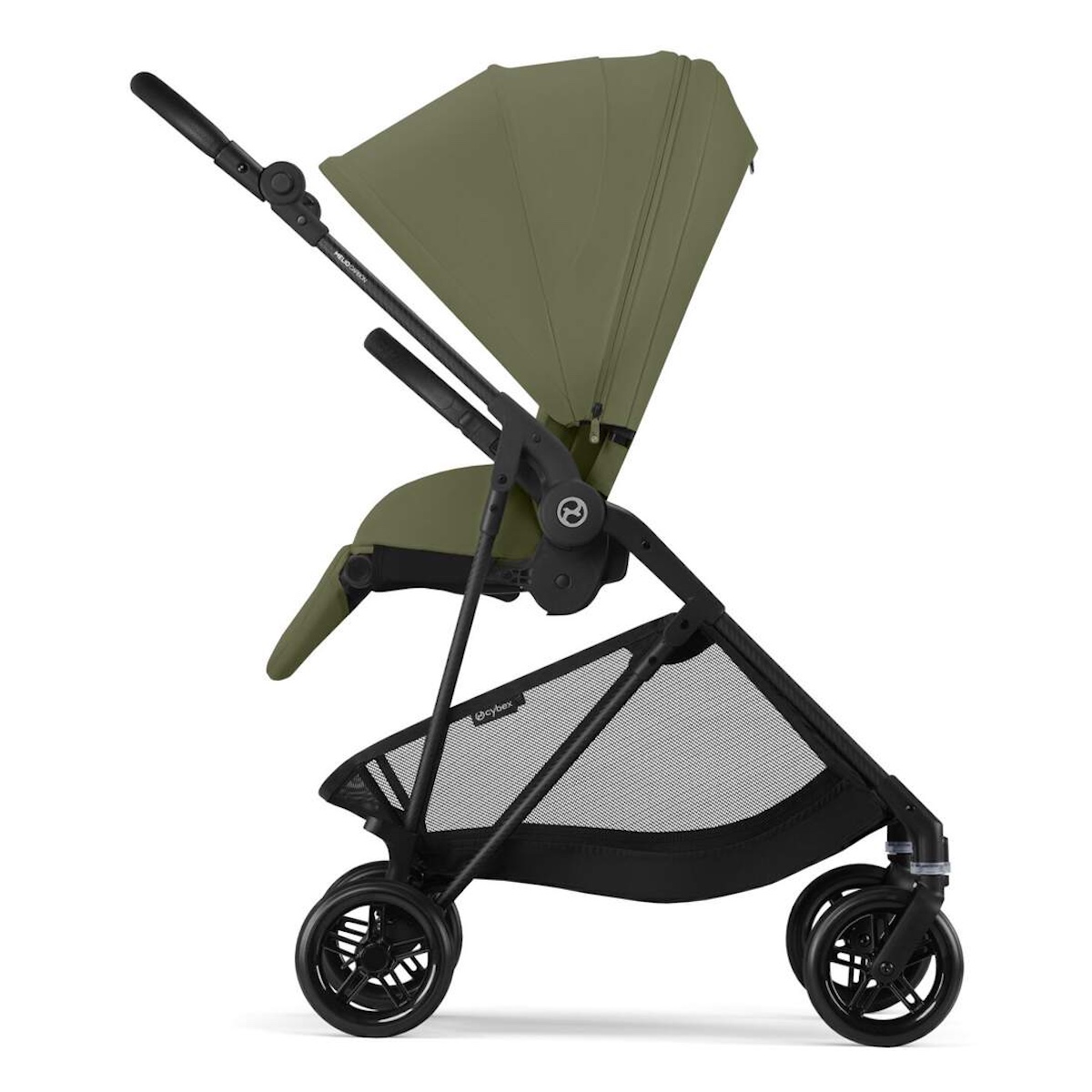 Carrito MELIO Carbon Cybex moss green
