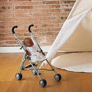 Carrito muñecas STARS blanco