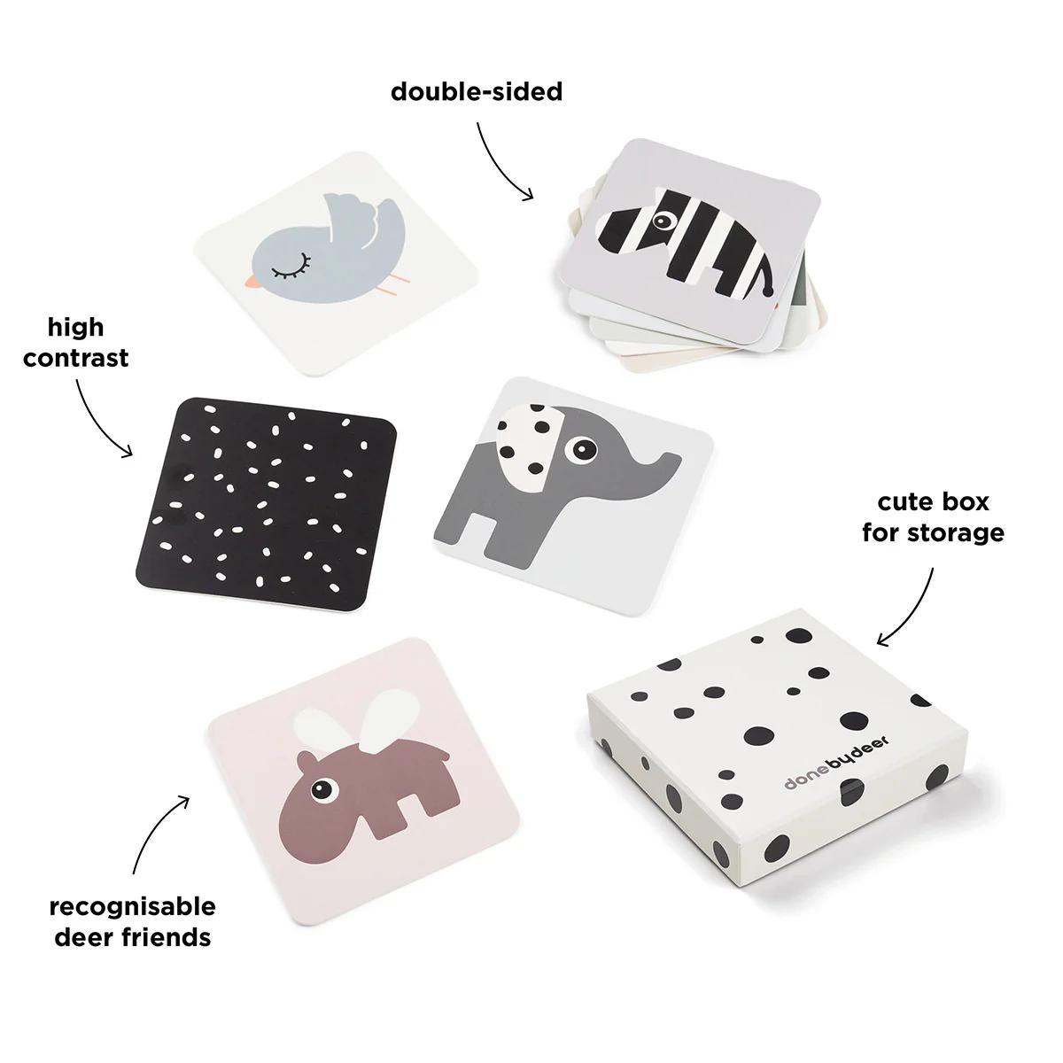 Cartas contraste 10uds DEER FRIENDS Done by Deer colour mix