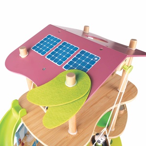 Casa bambú osos pandas GREEN PLANET EXPLORERS Hape