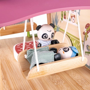 Casa bambú osos pandas GREEN PLANET EXPLORERS Hape
