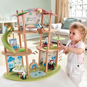 Casa bambú osos pandas GREEN PLANET EXPLORERS Hape