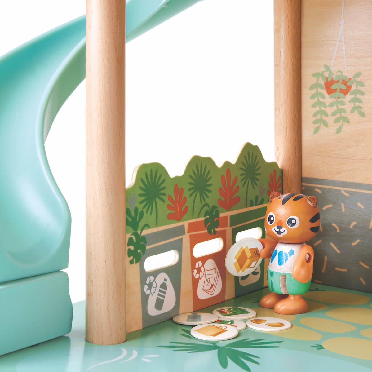 Casa jungla tigres GREEN PLANET EXPLORERS Hape
