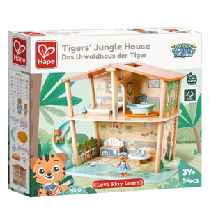 Casa jungla tigres GREEN PLANET EXPLORERS Hape