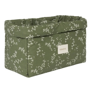 Cesta 2 compartimentos STORIES Nobodinoz green jasmine
