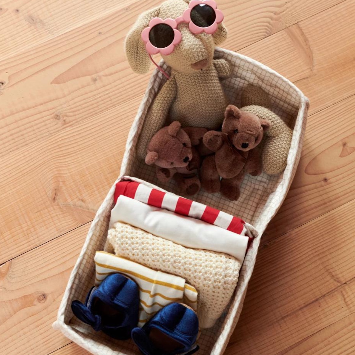 Cesta 44x22cm OTTO Dear April Mini Check