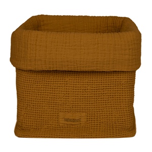 Cesta almacenamiento 20x18cm WABI-SABI Nobodinoz golden brown
