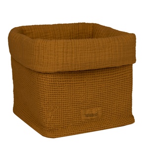 Cesta almacenamiento 20x18cm WABI-SABI Nobodinoz golden brown