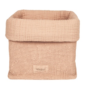Cesta almacenamiento 20x18cm WABI-SABI Nobodinoz powder pink