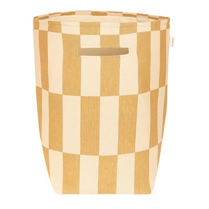 Cesta almacenamiento 44x56cm VIBES Nobodinoz  mustard and sand tiles