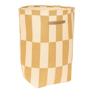 Cesta almacenamiento 44x56cm VIBES Nobodinoz  mustard and sand tiles