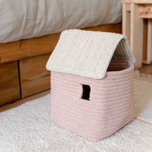 Cesta almacenamiento HOUSE Lorena Canals vintage nude