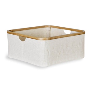 Cesta almacenamiento KYO Quax beige-natural