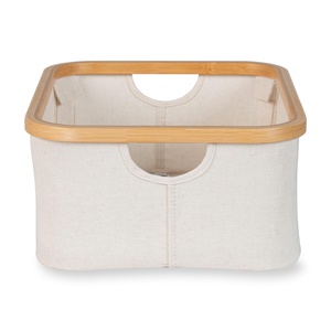 Cesta almacenamiento SMART Quax beige-natural