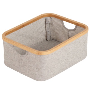 Cesta almacenamiento SMART Quax gris-natural