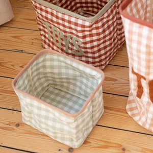 Cesta almacenamiento VICHY Childhome verde salvia