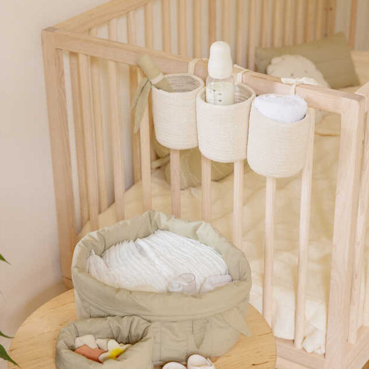 Cesta cuna BOBBY  Lorena Canals vainilla