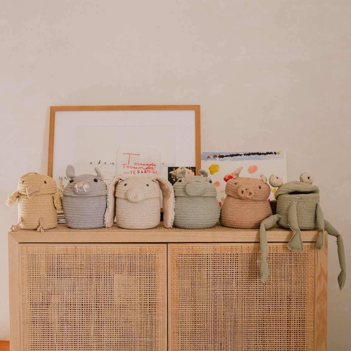 Cesta Mini RITA RABBIT Lorena Canals
