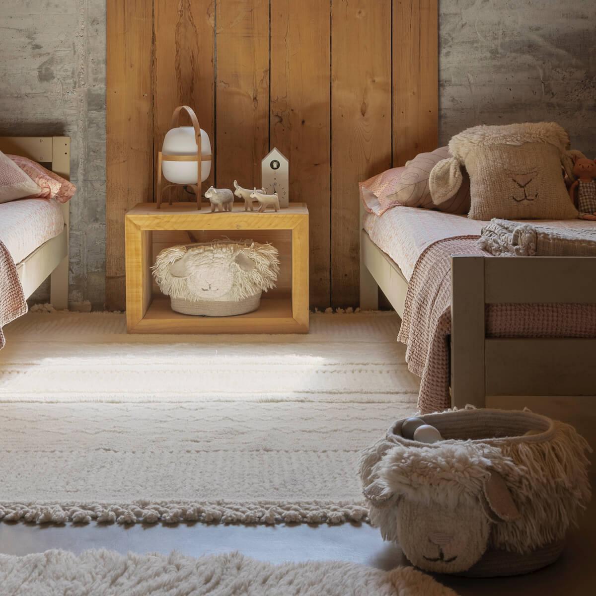 Cesta Woolable PINK NOSE SHEEP Lorena Canals