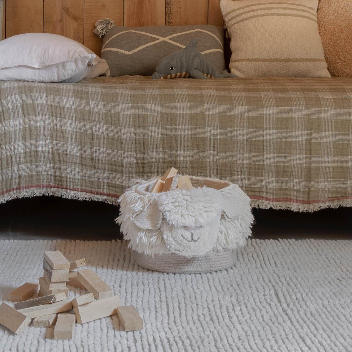 Cesta Woolable PINK NOSE SHEEP Lorena Canals