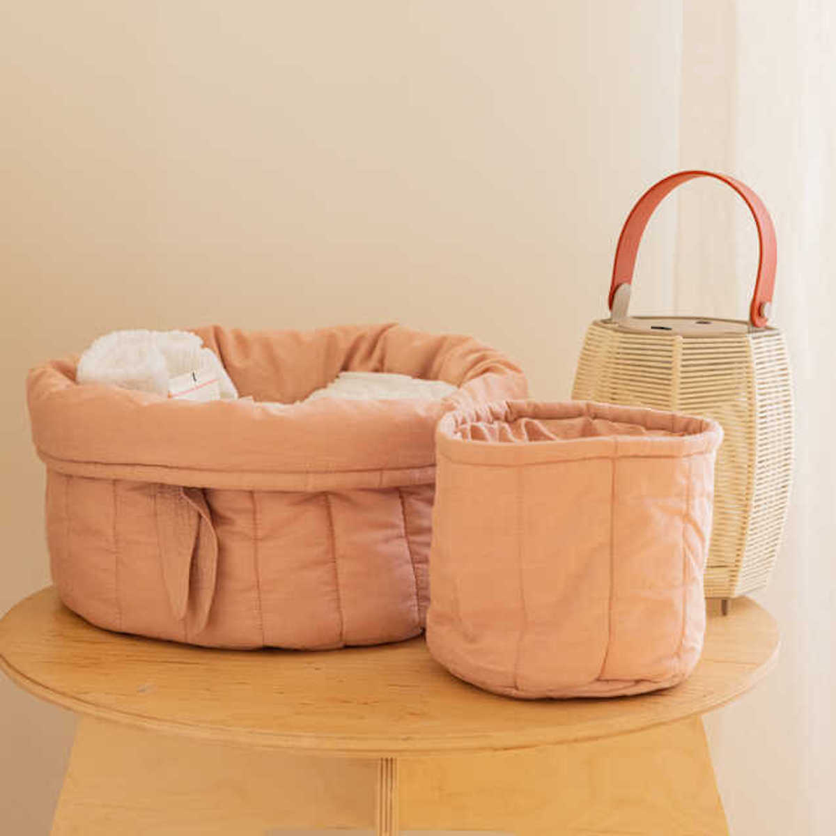Cestas acolchadas 2uds BAMBIE Lorena Canals vintage nude